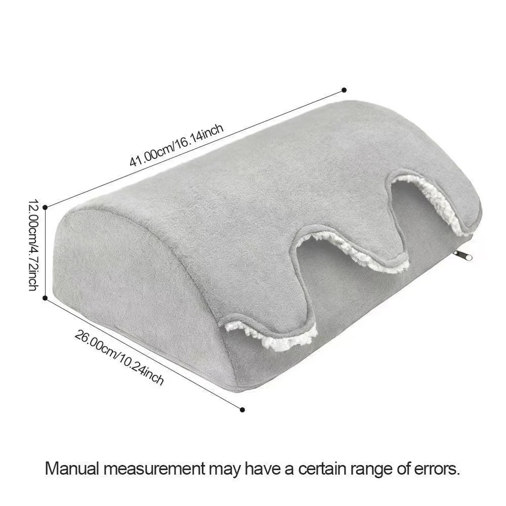 Ergonomic Memory Foam Under-Desk Foot Rest Cushion for Office Comfort | Marlo