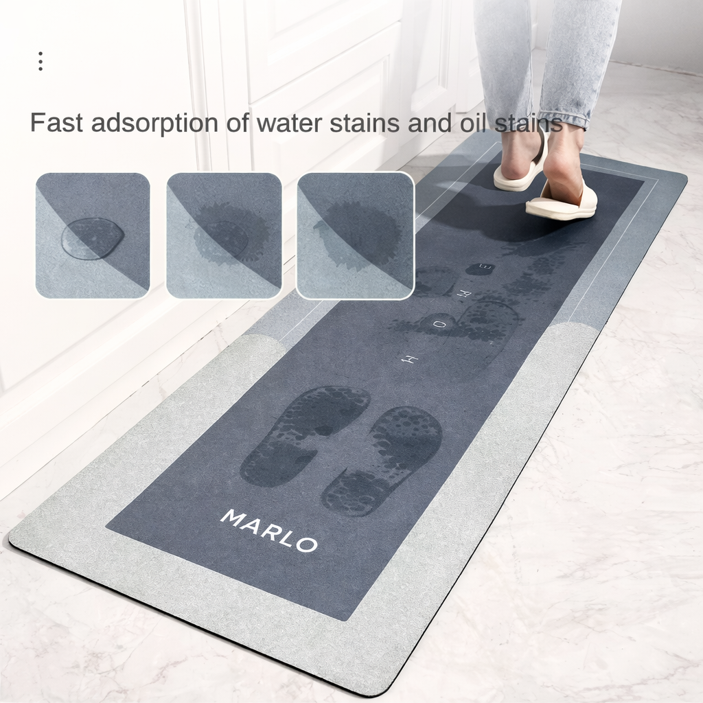 Ergonomic Anti-Fatigue Kitchen Standing Mat – Cushioned Non-Slip Comfort Support