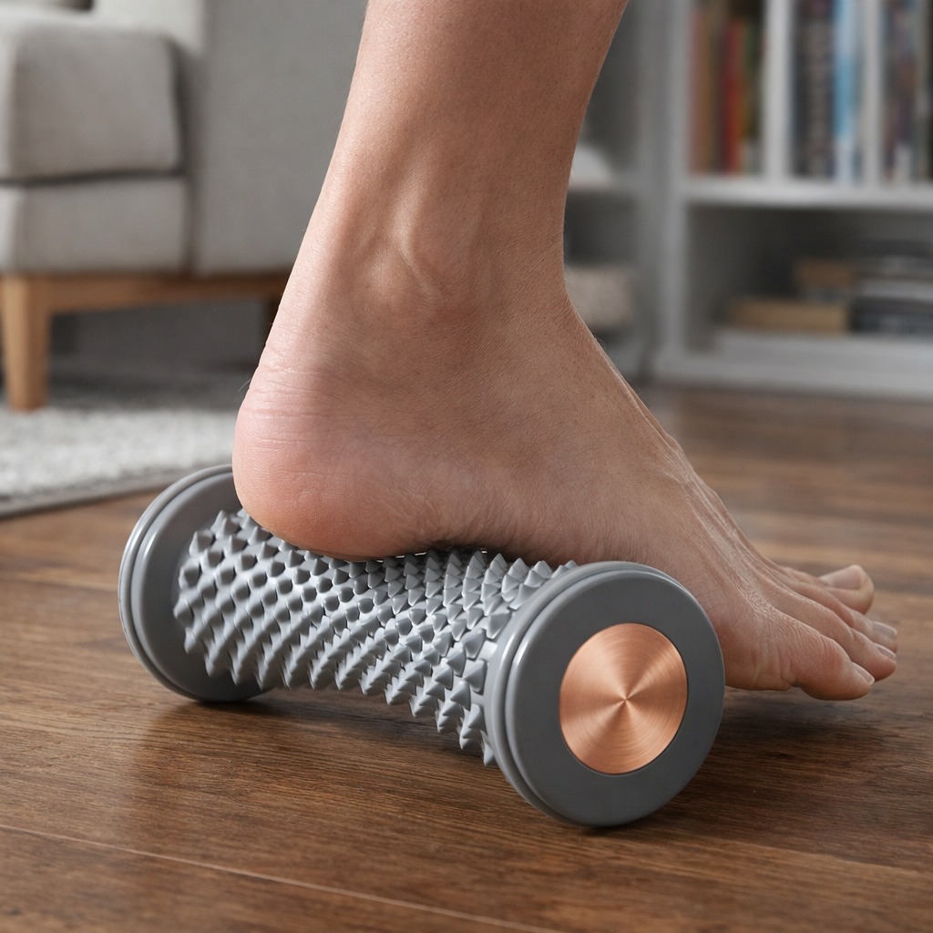 Plantar Fascia Foot Massager Roller – Deep Tissue Foot Relief & Muscle Recovery